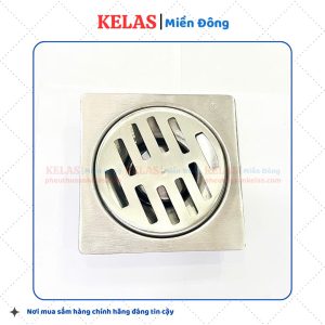 Phễu Thu Sàn Inox 304 KELAS 120×120 D60