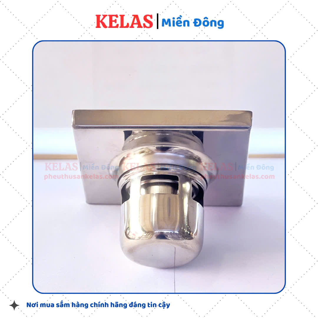 Phễu Thu Sàn Inox 304 KELAS 120×120 D90CM - Ảnh 3