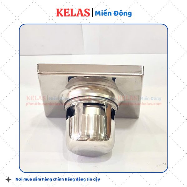 Phễu Thu Sàn Inox 304 KELAS 120×120 D90S - Ảnh 3