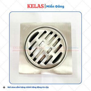 Phễu Thu Sàn Inox 304 KELAS 150×150 D114