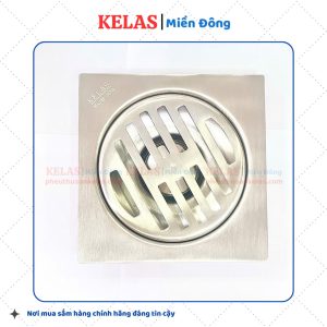 Phễu Thu Sàn Inox 304 KELAS 150×150 D60