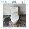 Bồn cầu 1 khối Viglacera V35M men Nano liền khối