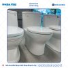Bồn cầu 1 khối Viglacera V37M liền khối men Nano