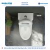Bồn cầu 1 khối Viglacera V39M men Nano liền khối