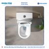 Bồn cầu 1 khối Viglacera V816 thiết kế đáy kín men Nano