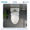 Bồn cầu 1 khối Viglacera V825 men Nano liền khối