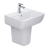 Lavabo INAX AL-312V/L-298VC Treo Tường Chân Ngắn