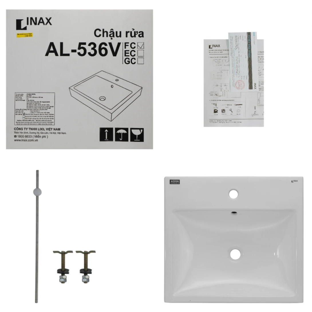 Lavabo Đặt Bàn INAX AL-536V - Ảnh 4