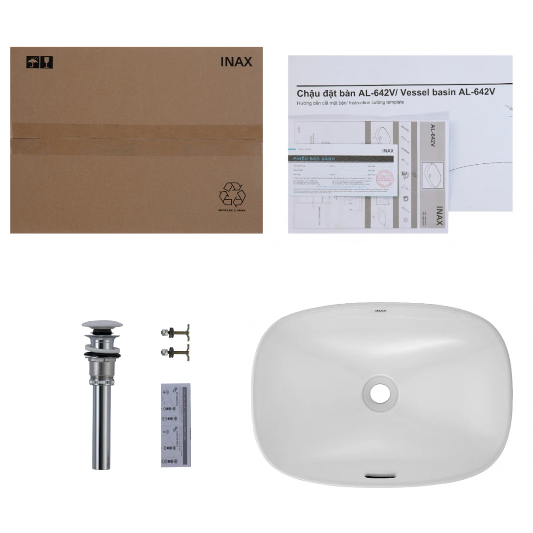 Lavabo Đặt Bàn INAX AL-642V - Ảnh 5