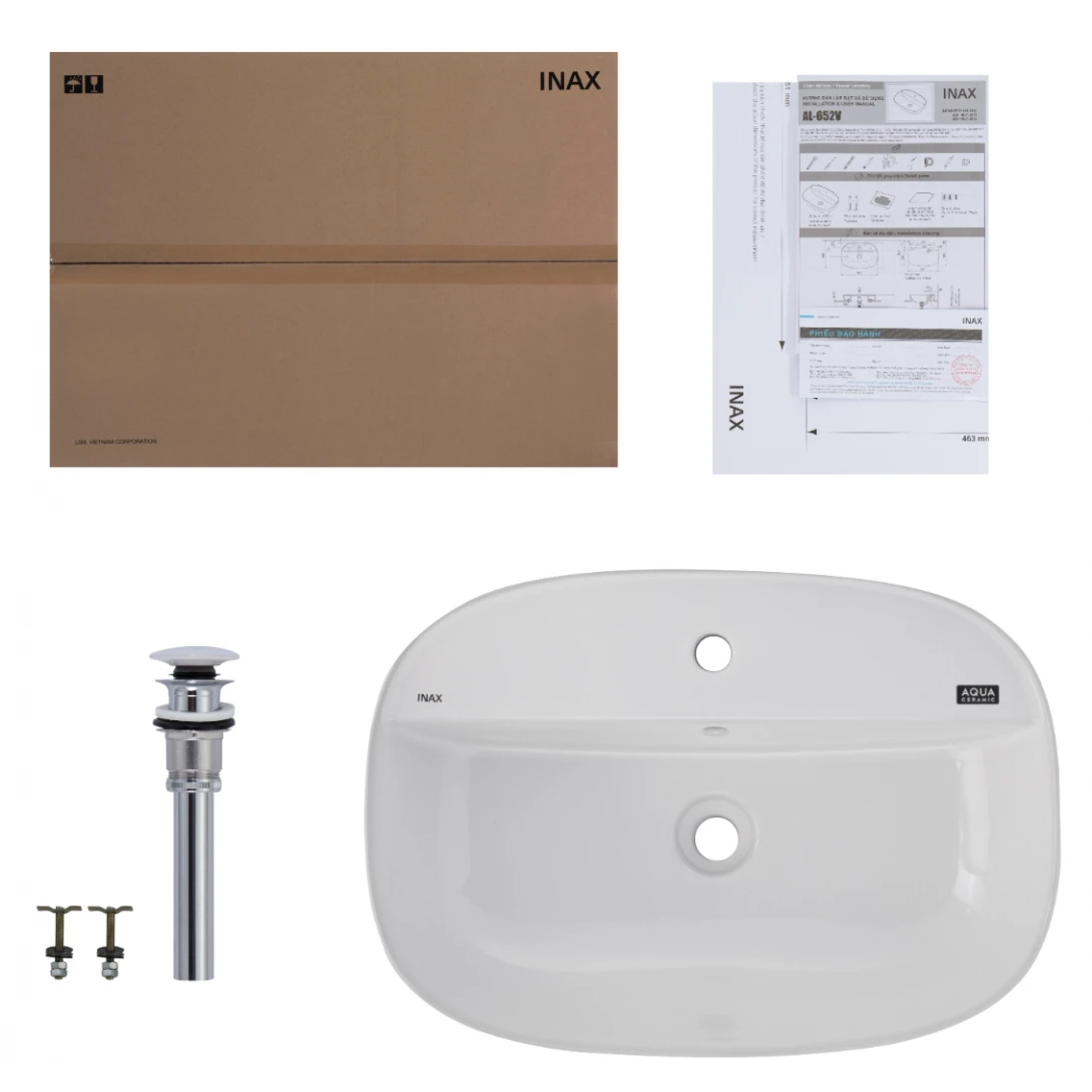 Lavabo Đặt Bàn INAX AL-652V - Ảnh 5