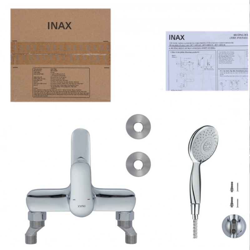 Sen Tắm Nóng Lạnh INAX BFV-1403S-3C - Ảnh 5