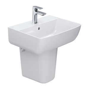 Lavabo INAX L-312V/L-298VC Treo Tường Chân Ngắn