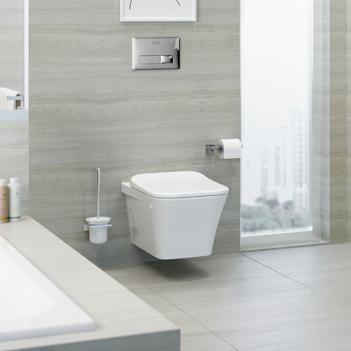 Bồn Cầu Treo Tường American Standard WP-2131 - Ảnh 2