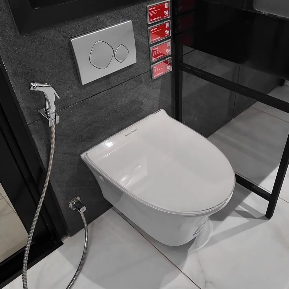 Bồn Cầu Treo Tường American Standard WP-2140 - Ảnh 2
