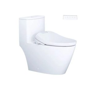 Bồn Cầu 1 Khối Nắp Điện Tử Caesar C1363F+TAF610H